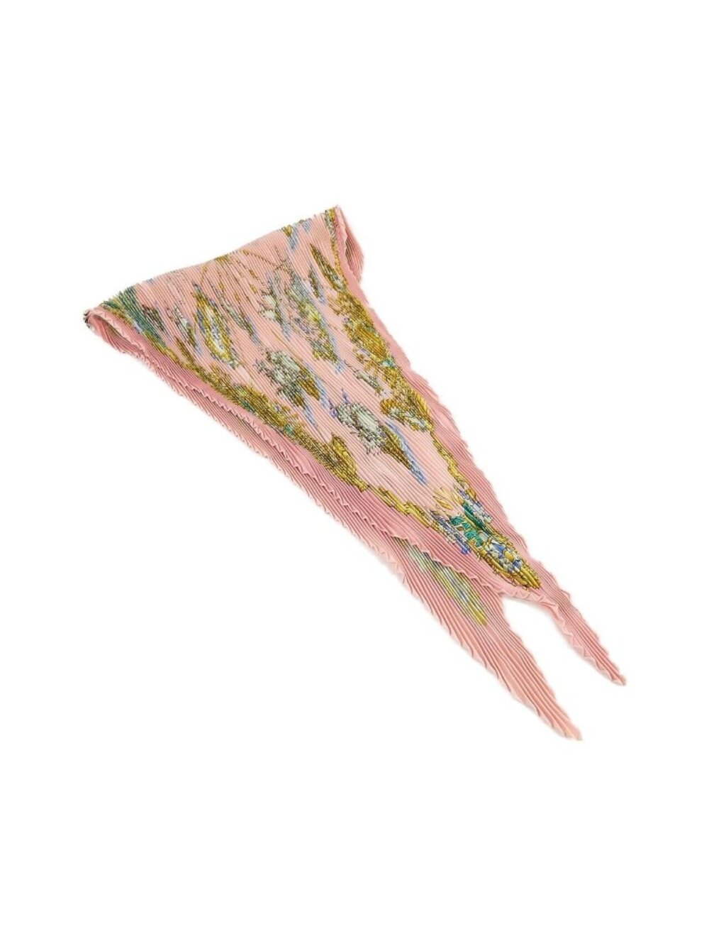 Hermes Pleated Scarf Pink - Picture 1 of 7